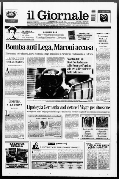 Il giornale : quotidiano del mattino